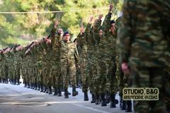 Πραγματοποιήθηκε στο κέντρο εκπαιδεύσεως μηχανικού Ναυπλίου η ορκωμοσία των οπλιτών Μηχανικού της 2014 Β’ ΕΣΣΟ