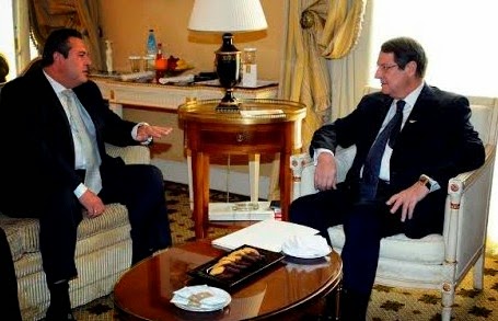 Δήλωση Καμμένου μετά τη συνάντηση του με τον πρόεδρο της κυπριακής δημοκρατίας Νίκο Αναστασιαδη για το κυπριακό και την υπόθεση Μπαλτάκου - Φωτογραφία 1