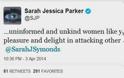 Σάρα Τζέσικα Πάρκερ: Ξεσπά την οργή της στο Twitter - Φωτογραφία 3