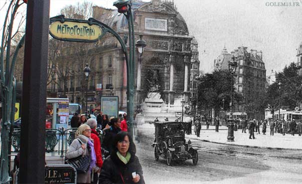 Το Παρίσι του 1900 και του 2014 - Φωτογραφία 3