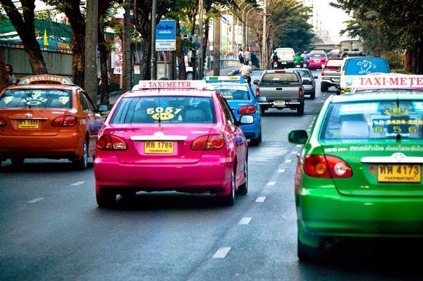 Γιατί τα ταξί στη Μπανγκόκ έχουν χρώματα; - Φωτογραφία 3