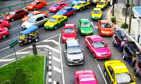 Γιατί τα ταξί στη Μπανγκόκ έχουν χρώματα; - Φωτογραφία 6
