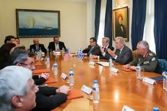 Συνάντηση ΥΕΘΑ Δημήτρη Αβραμόπουλου με αντιπροσωπεία AHEPA
