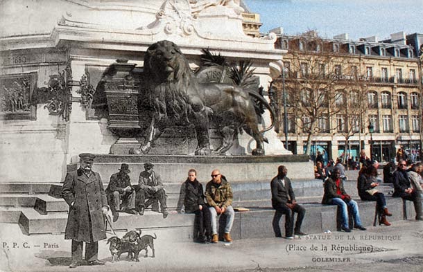 Το Παρίσι σήμερα και πριν 100 χρόνια! [photos] - Φωτογραφία 3