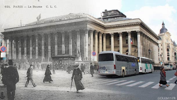 Το Παρίσι σήμερα και πριν 100 χρόνια! [photos] - Φωτογραφία 4
