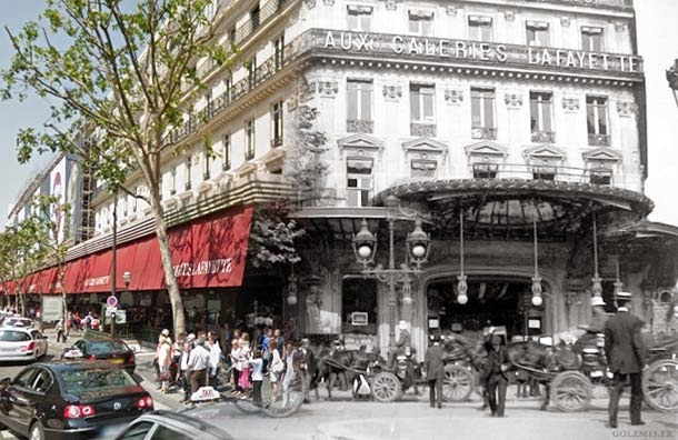 Το Παρίσι σήμερα και πριν 100 χρόνια! [photos] - Φωτογραφία 5