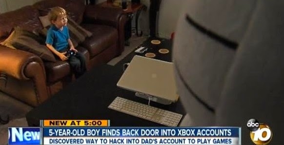 Ο 5χρονος που κατάφερε να παραβιάσει το Xbox One - Φωτογραφία 1