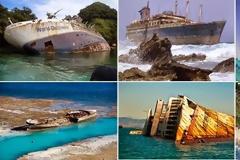 Ναυάγια που «στέκονται» ακόμα όρθια - Τραγικές ιστορίες πίσω από σκουριασμένα κουφάρια