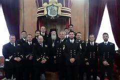 Αντιπρόσωποι της Φρεγάτας ''Σαλαμίς'' στο Πατριαρχείο Ιεροσολύμων (ΦΩΤΟ - ΒΙΝΤΕΟ)
