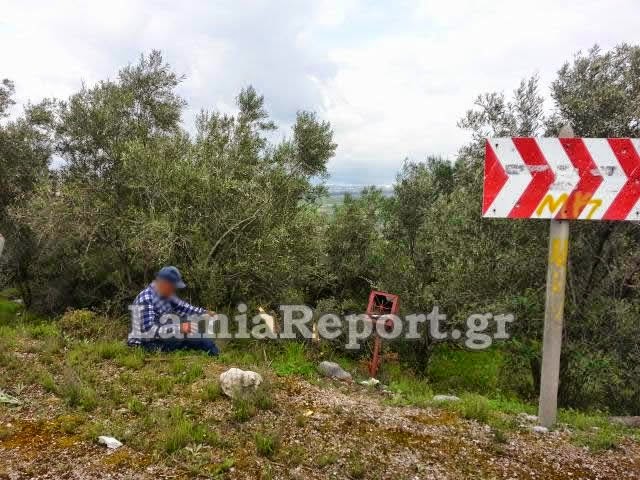 Άγιο είχε οδηγός στη Λαμία - Έπεσε στο γκρεμό με το αυτοκίνητο και βγήκε χωρίς γρατσουνιά - Φωτογραφία 3