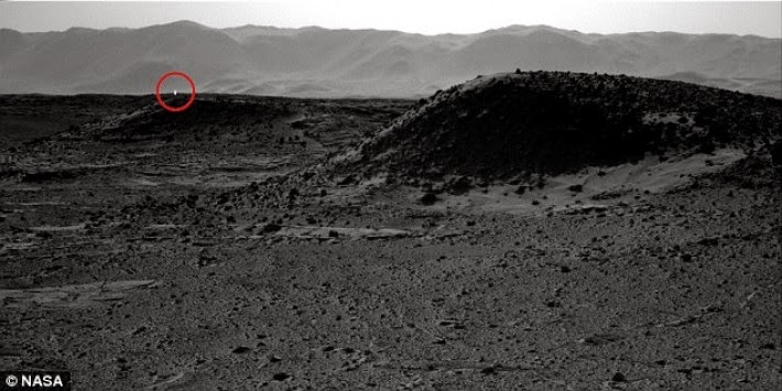 Τι είναι αυτό το μυστηριώδες φως στον πλανήτη Άρη; - Φωτογραφία 1