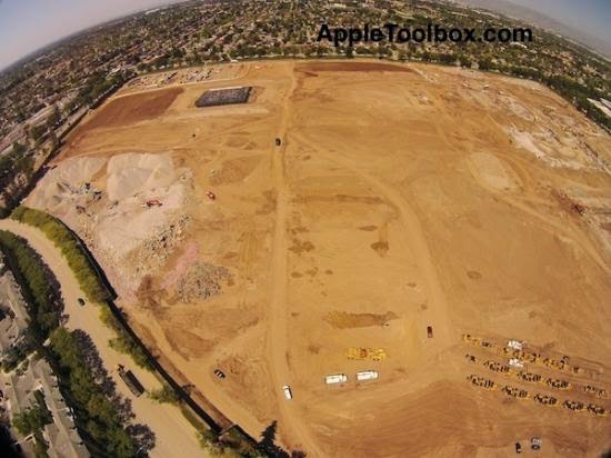 Apple Campus 2:  Νέες αεροφωτογραφίες από τα έργα - Φωτογραφία 4