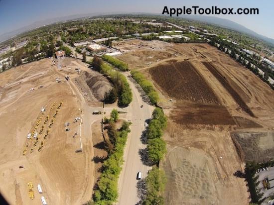 Apple Campus 2:  Νέες αεροφωτογραφίες από τα έργα - Φωτογραφία 5