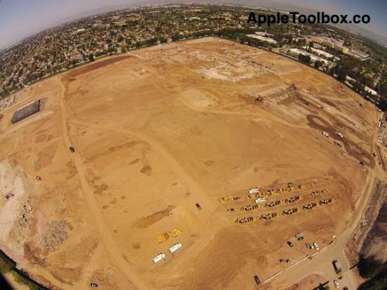 Apple Campus 2:  Νέες αεροφωτογραφίες από τα έργα - Φωτογραφία 6