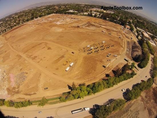 Apple Campus 2:  Νέες αεροφωτογραφίες από τα έργα - Φωτογραφία 8