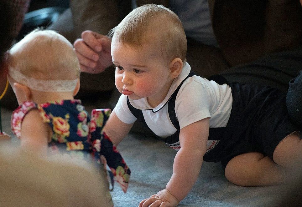 Χάζεψαν στη Νέα Ζηλανδία με τον μικρό πρίγκιπα - Γκρινιάρης, ατρόμητος, επίμονος, κέρδισε ξανά τις εντυπώσεις - Φωτογραφία 1
