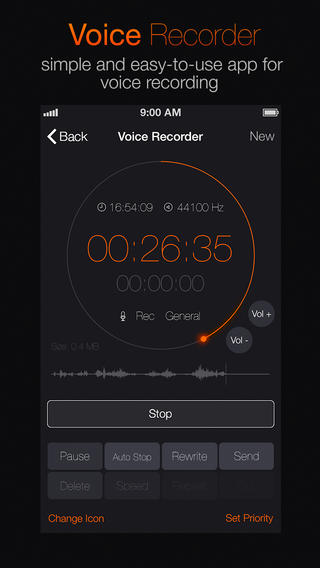 Voice Recorder PRО: AppStore free...Δωρεάν για σήμερα - Φωτογραφία 3