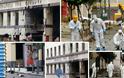 Δείτε πώς έγινε το κτίριο της Τράπεζας της Ελλάδος από την έκρηξη του παγιδευμένου αυτοκινήτου