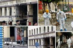 Δείτε πώς έγινε το κτίριο της Τράπεζας της Ελλάδος από την έκρηξη του παγιδευμένου αυτοκινήτου
