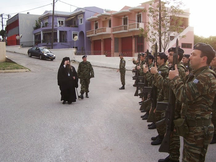 Η Ακολουθία των Προηγιασμένων Τιμίων Δώρων στην 96 ΑΔΤΕ - Φωτογραφία 2