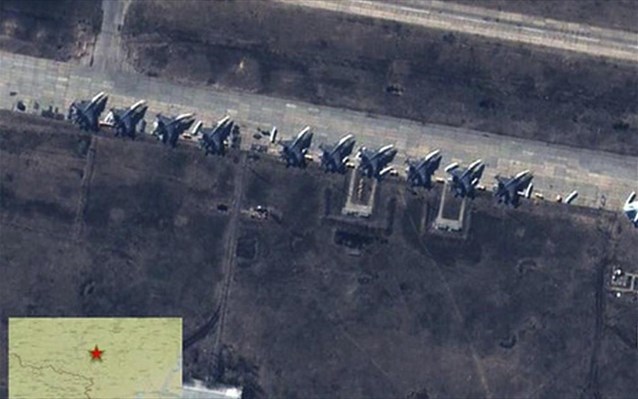 Αμφισβητούν οι Ρώσοι φωτογραφίες του ΝΑΤΟ με στρατεύματα κατά μήκος των συνόρων της Ουκρανίας - Φωτογραφία 1