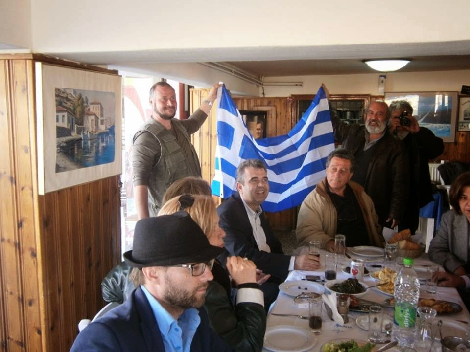 Δημοσιογράφοι από τη Ρουμανία και την Ιταλία στην Εύβοια - Φωτογραφία 1