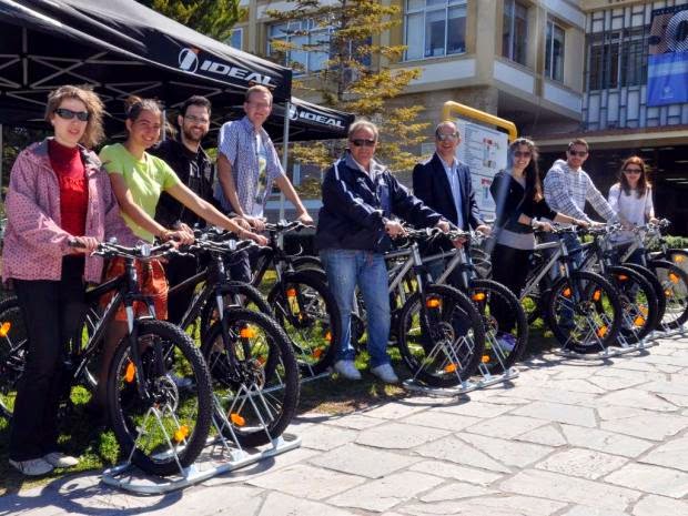 Πάτρα: Γέμισε ποδήλατα το Πανεπιστήμιο στο πλαίσιο του έργου Wander by Bicycle - Δείτε φωτο - Φωτογραφία 3