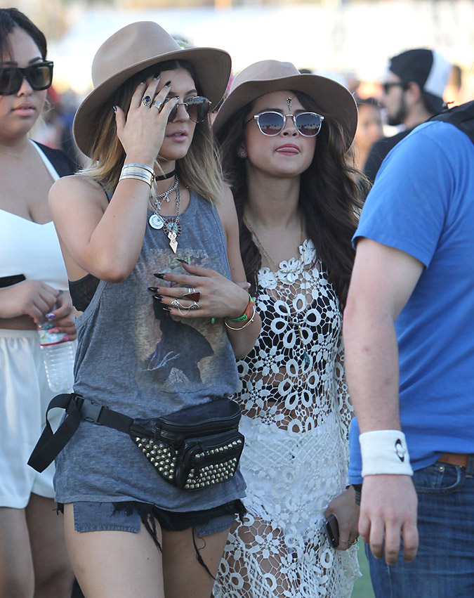 Selena Gomez-Kendall Jenner: Μαζί στο φεστιβάλ μουσικής Coachella - Φωτογραφία 11