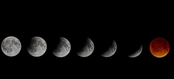 Έτσι έγινε χθες η ολική έκλειψη της Σελήνης σε επτά στάδια - Φωτογραφία 1