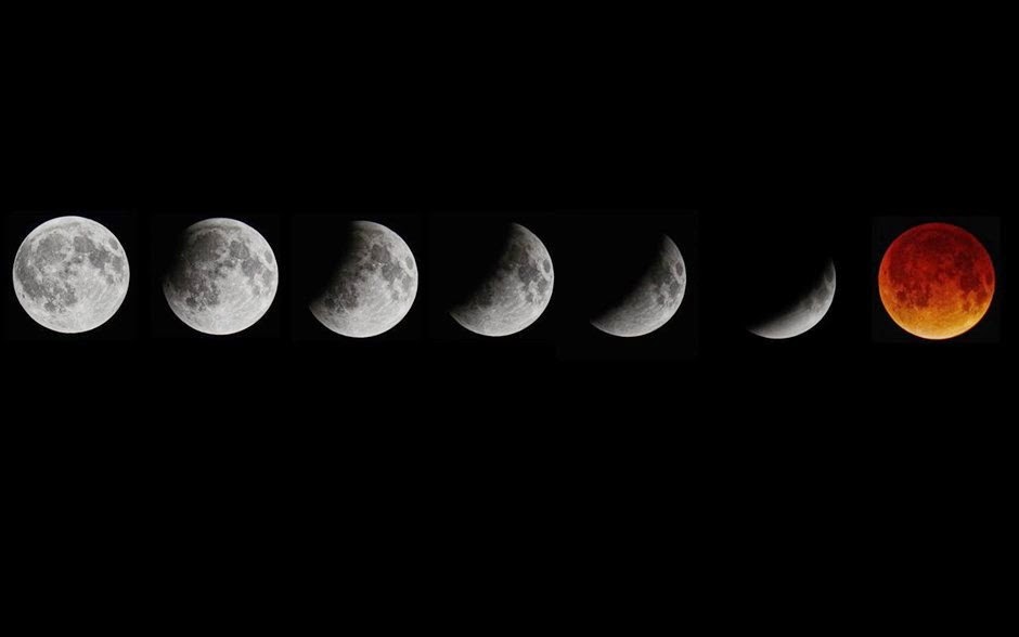 Έτσι έγινε χθες η ολική έκλειψη της Σελήνης σε επτά στάδια - Φωτογραφία 2