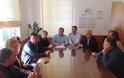 Ο Περιφερειάρχης Κρήτης, παρουσία του δημάρχου Ηρακλείου, υπέγραψε σύμβαση ύψους 1,44 εκ. ευρώ για νέα αρδευτικά δίκτυα στη αγροτική περιοχή του Τεμένους του δήμου Ηρακλείου
