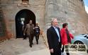 Ο υφυπουργός πολιτισμού επισκέφτηκε το Παλαμήδι και το βυζαντινό μοναστήρι της Αγίας Μόνης στο Ναύπλιο - Φωτογραφία 2
