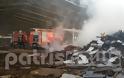 Ηλεία: Πυρκαγιά σε παλιό εργοστάσιο στη Συντριάδα