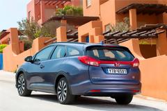 2014 Honda Civic Tourer: Πρακτικό συμπαγές με καινοτόμα συστήματα ενεργητικής ασφαλείας
