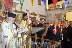 Βίντεο και φωτό από τον Μητροπολιτικό Ναό στην Πρέβεζα