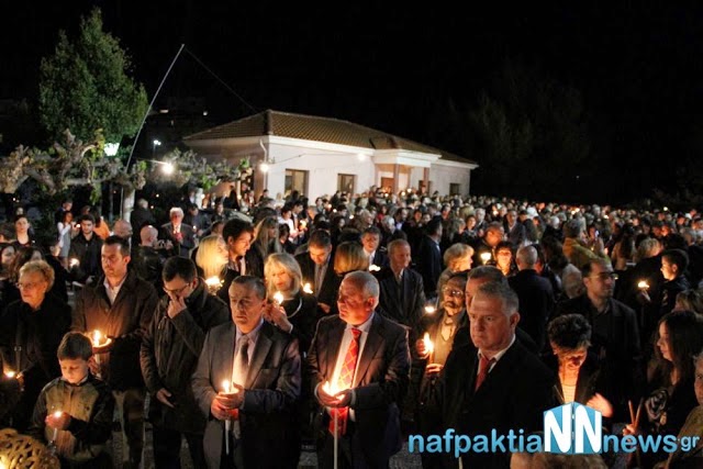 Ανάσταση στον Ιερό Ναό Κοιμήσεως της Θεοτόκου στην Παλαιοπαναγιά [video] - Φωτογραφία 3