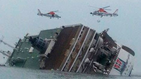 Σοκάρουν οι συνομιλίες του πληρώματος του Sewol με τις Αρχές: Το πλοίο έχει πάρει κλίση δεν μπορούν να σωθούν οι επιβάτες - Φωτογραφία 1