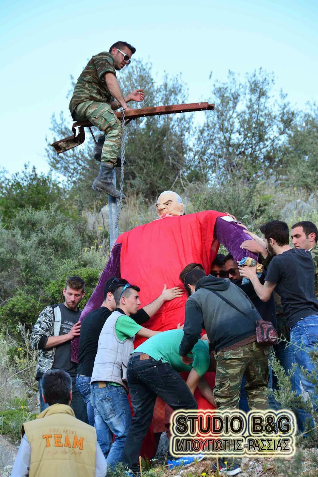 Πυροβόλισαν τον Ιούδα στο χωριό Ασίνη Ναυπλίας - Φωτογραφία 5