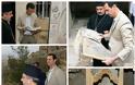 Επίσκεψη του προέδρου Άσαντ στην μαρτυρική Μααλουλα για την ανάσταση. - Φωτογραφία 2