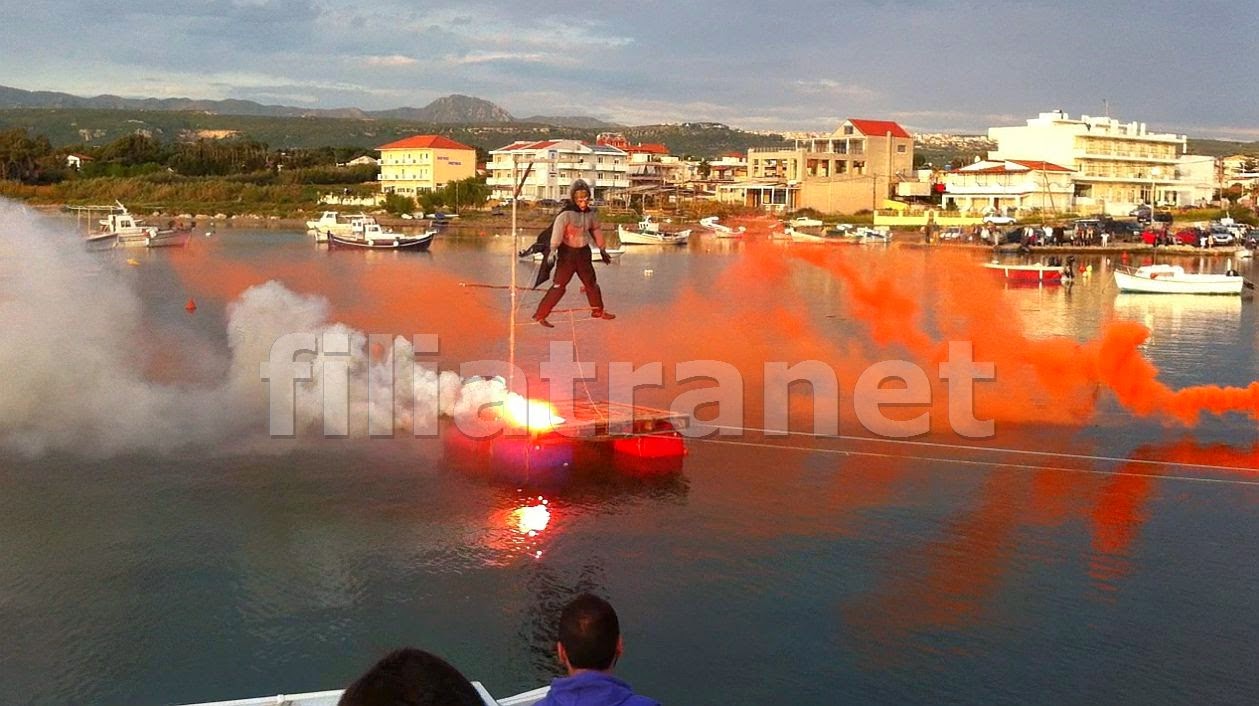 Μαραθούπολη: Αναβίωσε και φέτος το κάψιμο του Ιούδα στο Λιμάνι! [video] - Φωτογραφία 1