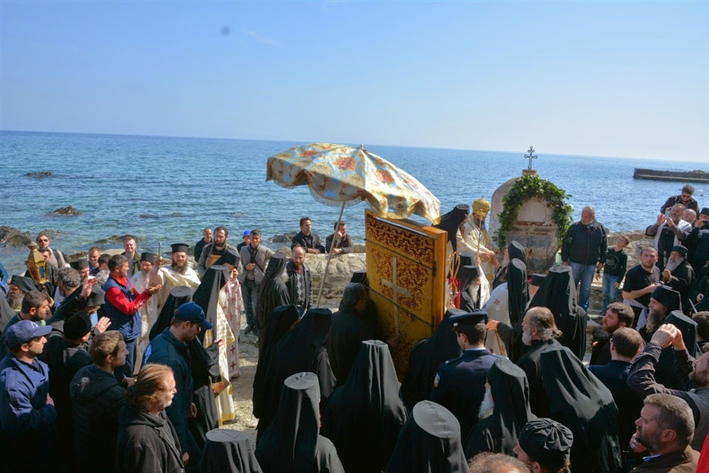 4661 - Η Λιτάνευση της Ιεράς Εικόνας της Παναγίας Πορταΐτισσας στην Ι. Μ. Ιβήρων Αγίου Όρους - Φωτογραφία 12