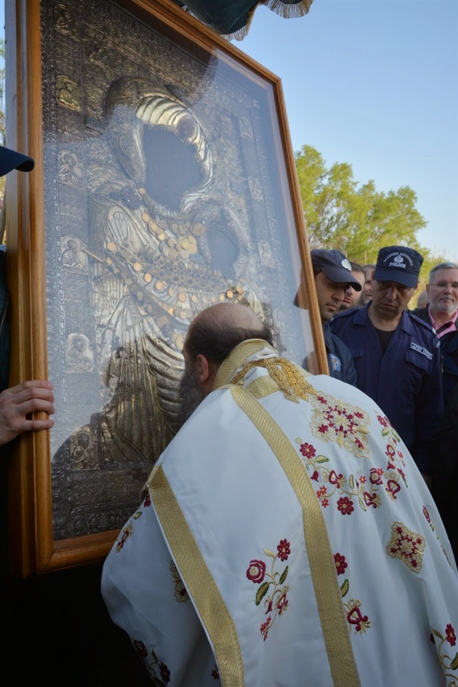 4661 - Η Λιτάνευση της Ιεράς Εικόνας της Παναγίας Πορταΐτισσας στην Ι. Μ. Ιβήρων Αγίου Όρους - Φωτογραφία 6