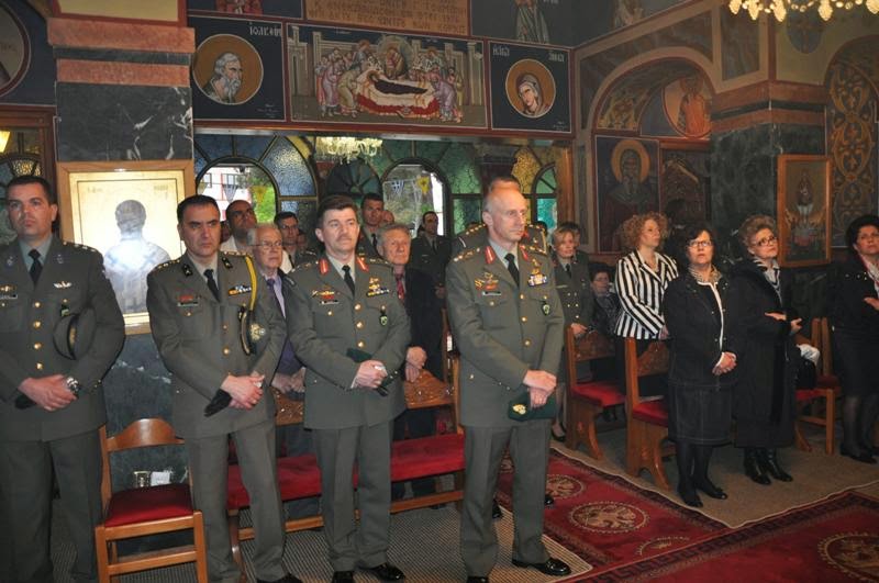 Τον προστάτη του Στρατού Ξηράς Άγιο Μεγαλομάρτυρα Γεώργιο και τα γενέθλια της γιόρτασε η Ι Μεραρχία Πεζικού. Φωτορεπορτάζ - Φωτογραφία 2