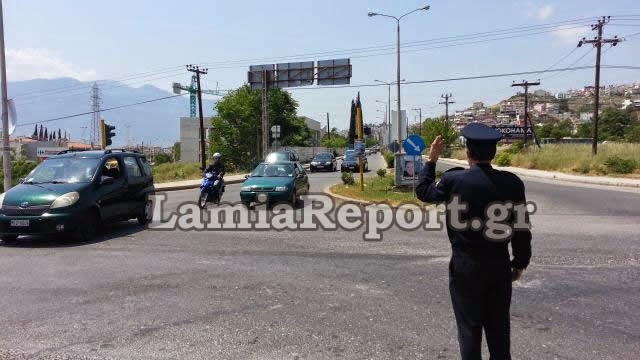 Κυκλοφοριακές ρυθμίσεις σήμερα στην εθνική οδό έξω από τη Λαμία. Τι πρέπει να προσέξουν οι οδηγοί - Φωτογραφία 1