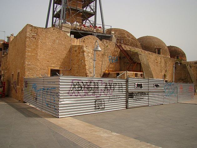 Σε εξέλιξη το έργο αποκατάστασης του μιναρέ στο Ωδείο Ρεθύμνου - Φωτογραφία 2