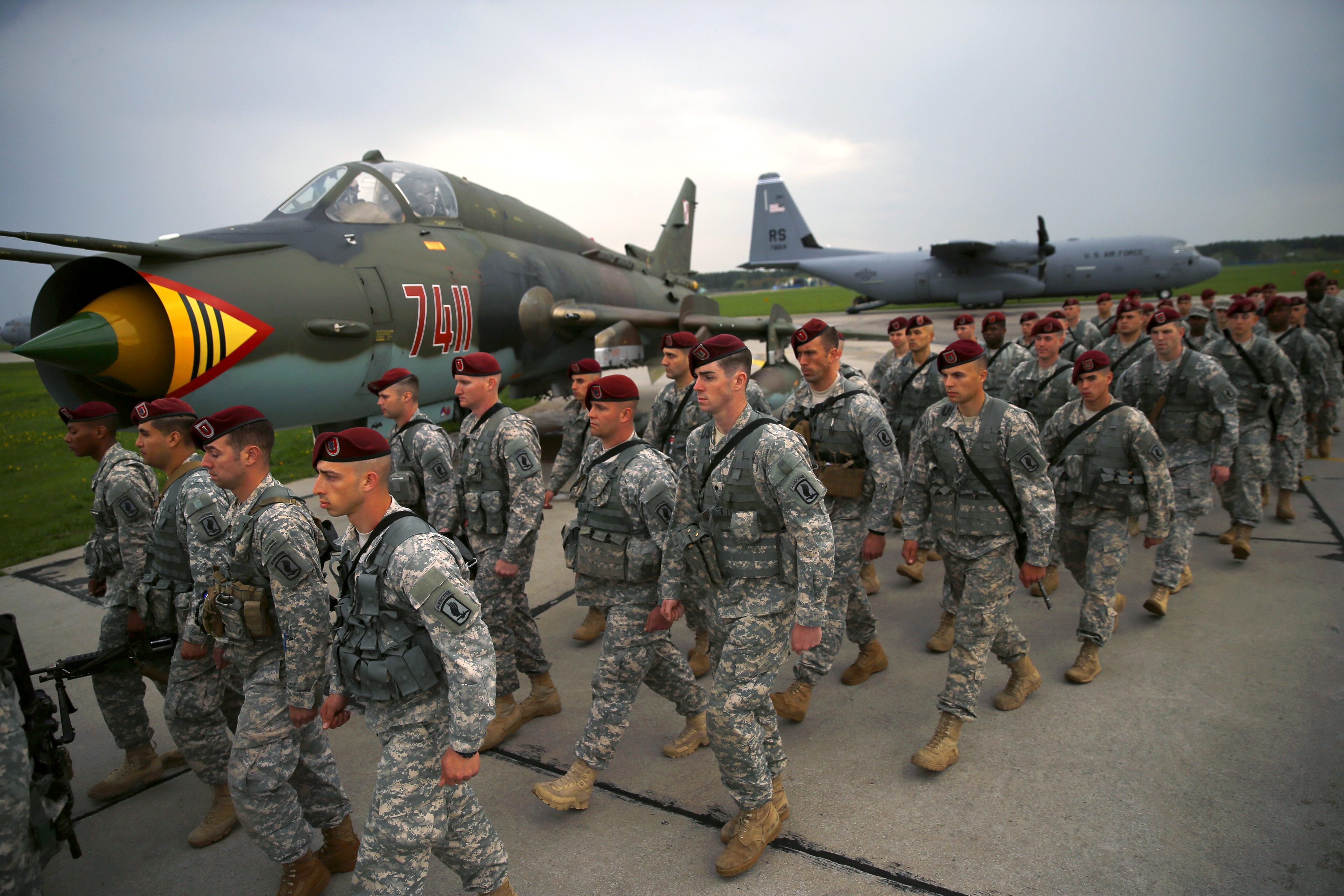 Έφτασαν τα στρατεύματα των ΗΠΑ στην Πολωνία - ΦΩΤΟ - Φωτογραφία 4