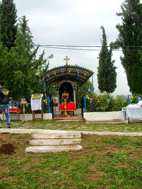 Συμμετοχή του ΣΕΑΝ Καρδίτσας στον εορτασμό του Αγίου Γεωργίου στην 61 Μ.Ε στα Φάρσαλα - Φωτογραφία 2