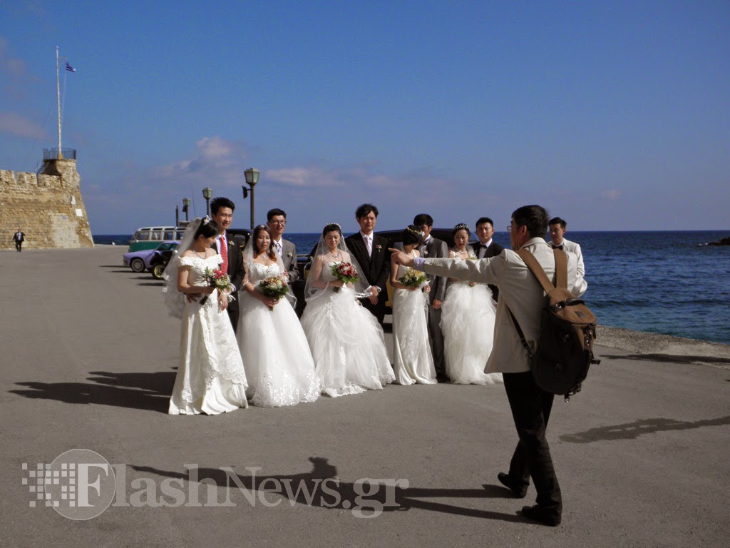 Γέμισε νύφες και γαμπρούς το Ενετικό λιμάνι των Χανίων [Photos] - Φωτογραφία 21