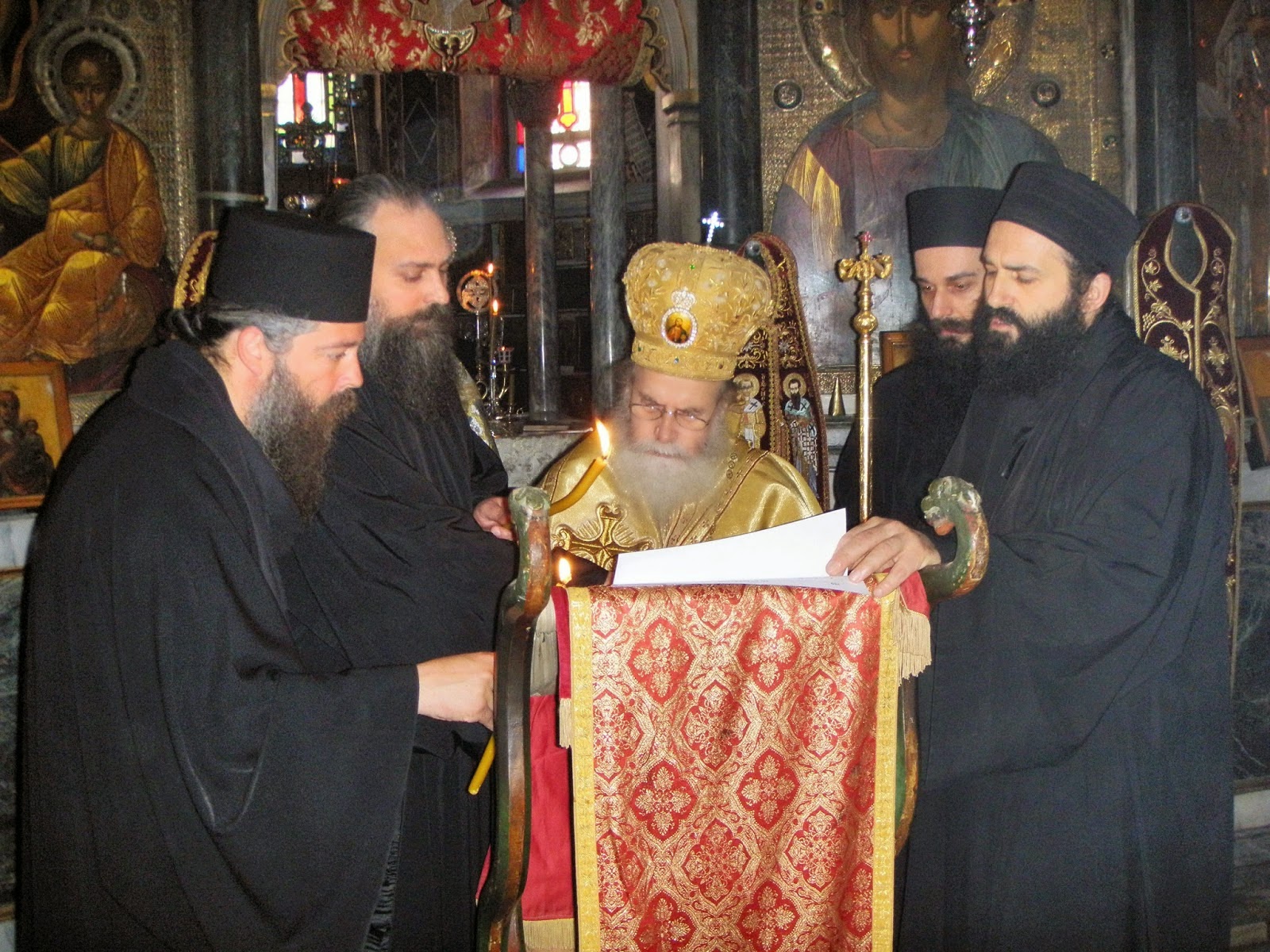 4672 - Φωτογραφίες από τον Εσπερινό της Αγάπης στην Ιερά Μονή Μεγίστης Λαύρας - Φωτογραφία 6