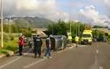 Πάτρα-Τώρα: Σφοδρή σύγκρουση αυτοκινήτων στην έξοδο της Περιμετρικής - Τρεις τραυματίες